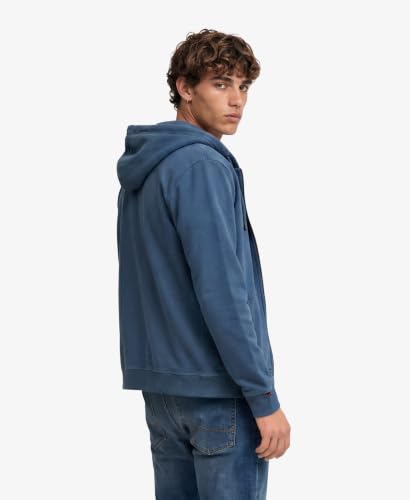 Sweat shirt Superdry Sweatshirt à capuche zippé Essential Logo EU - vue 8