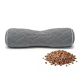 CozySleep 首枕 首 ストレッチ そばがらまくら 首が痛くならない 肩が軽くなる 伸ばす 枕 高さ調整可能 通気性 吸湿性 天然素材 抗菌防臭 多機能 ネックピロー