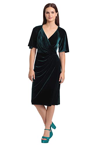 Amazon.com: Maggy London Women's Dresses Surplus Bodice Wrap Look Velvet  Dress Even Occasion Cocktail Guest of : Clothing, Shoes & Jewelry