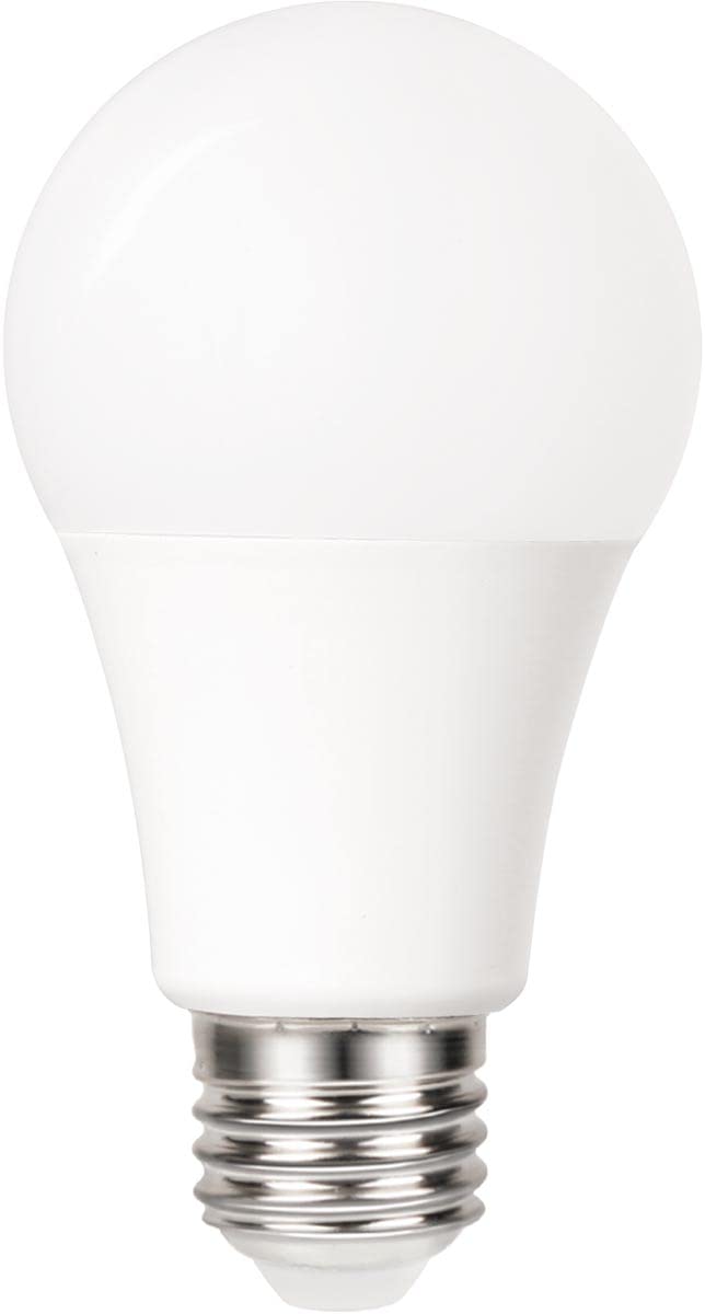 IntegralLED E27 Non-Dimmable Dusk to Dawn Dual Sensor Frosted GLS Bulb – Daylight White 5000K, 470lm, 4.8W (40W Equivalent) - Energy efficient & Ideal for Outdoor, Porch, Garage, Garden, Patio