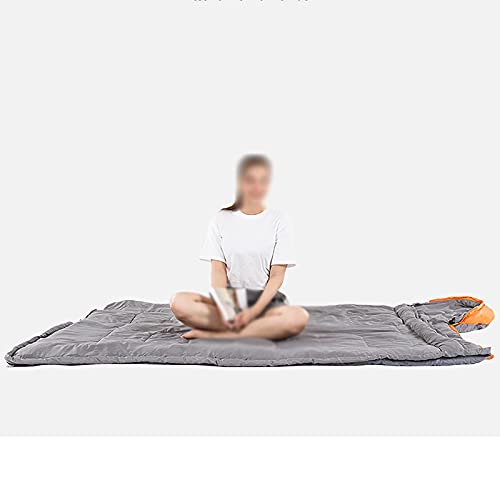 Jianghuayunchuanri Bequemer Schlafsack Outdoor Erwachsene Camping Schlafsack Verdickte Umschlag Schlafsack Camping liefert Indoor- und Outdoor-Aktivitäten (Farbe : Grau, Size : 2.2KG) - Image 3