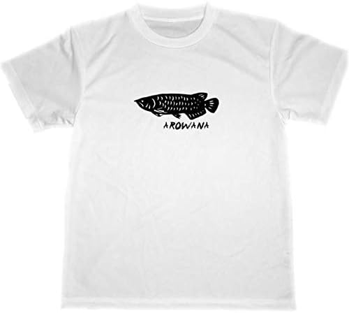 Amazon アロワナ ドライ Tシャツ 熱帯魚 グッズ 古代魚 龍魚 Tシャツ カットソー 通販