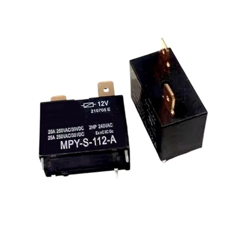 Relais MPY-S-112-A 12V CC commutateur 4 broches 25A auto