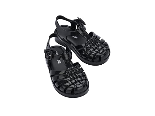 Image of mini melissa Possession Jelly Fisherman Sandal for Toddler and Kids | Iconic Fisherman Jelly Sandal for Toddlers & Girls, Adjustable Buckle, Waterproof, Bubblegum Scent, Play & Dress Shoes