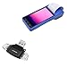 BoxWave Smart Gadget Compatible with FOSA POS PDA Receipt Printer (5.5 in) - AllReader SD Card Reader, microSD Card Reader SD Compact USB - Jet Black