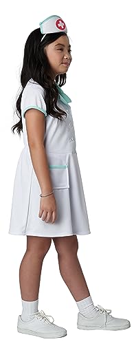 Disfraz de enfermera para niñas talla XS miniatura 3