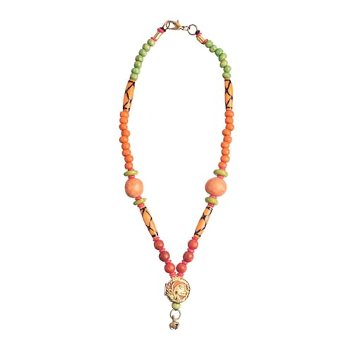 Image of AAKRITI ART CREATIONS Handcrafted Tribal Necklace Collection | Royal & Queen-Inspired Artisan Brass Statement Jewelry | Ethnic, Elegant & Regal Necklaces for Women