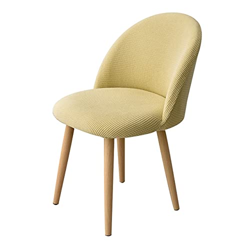Chairs Covers for Dining Room set of 1/2/4 Curved Back Chair Covers Slipcover Stretch Velvet Green/White Waterproof Dining Chair Seat Covers Home Kitchenchairs Protectors ( Color : L , Size : 4PCS )