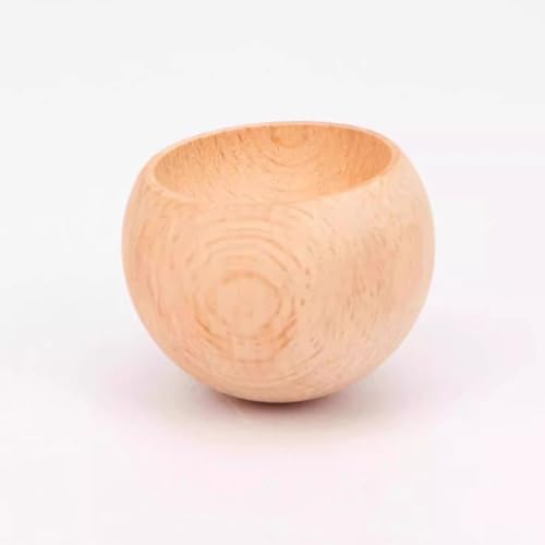 Difusor - Humidificador de de grano de madera para relajación y refrescamiento del aire | Niebla ultrasónica con luces LED que cambian de color, temporizador ajustable, elegante diseño de