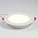 Ssydj Plafonniers Encastrés À LED - Downlights Ronds Ultra Minces Intégrés 7W Blanc Froid 6000K 560LM AC220V, Non Modifiable, Spots Pour Salon Chambre Cuisine Couloir Scène Bureau 1 Pack