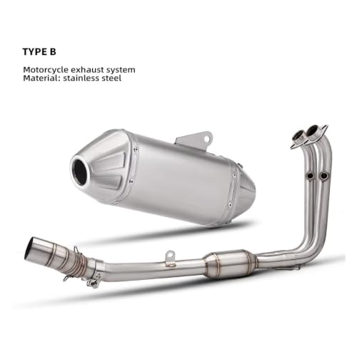 Silencieux échappement 450MT en acier inoxydable durable