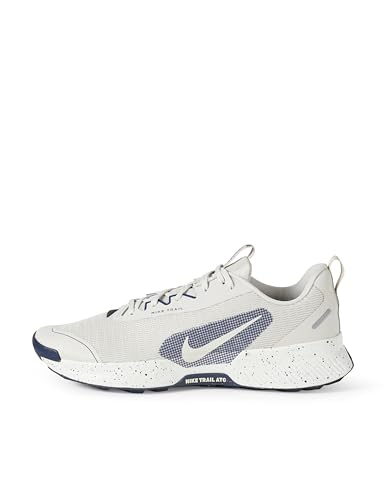 Nike Men's Juniper Trail 3 Trail Running Shoes, Light Bone/Light Bone-Midnight Navy, 10