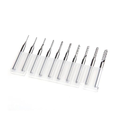 Juego de 10 Brocas para Talla y Grabado 0.8-3.175 mm miniatura 2