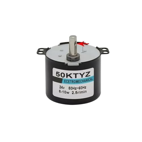 Moteur synchrone 50KTYZ axe excentrique 24V AC 10W micro moteur électrique lent