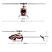 ZHIPAIJI Helicopter Tail Motor Set with Tail Boom/Motor Holder/Cable for Firefox C119 4CH RC Helicopter Spare Parts C129 Remote Control Toy Accessories (Color : 2 Pcs)
