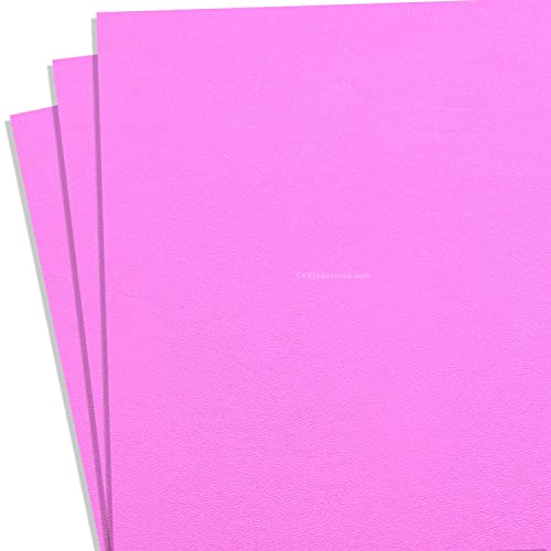 KYDEX Thermoform Sheet - (P1 Texture) - (.080 Thickness) - (12in x 12in) - (Hot Pink) - (3 Sheets) - DIY Holster Making, Airsoft Armor, Cosplay Uniforms, Keel Guards
