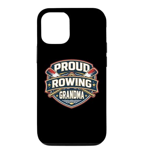 Proud Rowing Grandma Rower Crew Grandmother �}�b�`���O�t�@�~���[ �X�}�z�P�[�X iPhone 12/12 Pro �p