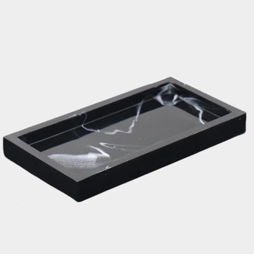 アクセサリートレイ 収納用 樹脂 大理石柄 すみながし 長方形 アクセサリー収納 ジュエリートレイ アクセサリー置き皿 アクセサリーケース 小物入れ 化粧品収納 玄関に 撮影道具 おしゃれ