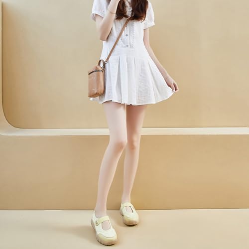 Women's Mary Jane Flats Mesh Breathable Non Slip Dressy Casual Mary Jane Sneakers Comfortable Lightweight Soft Sole Walking Shoes4