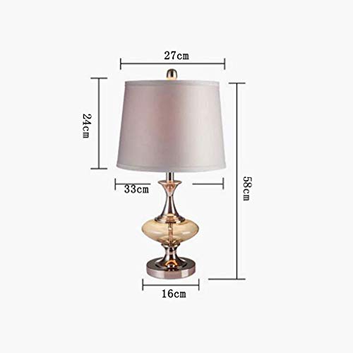 Lampe de table chic style européen E27 pour chambre élégante