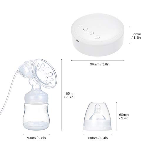 Duotar Bomba De Mama Elétrica,Bomba de mama elétrica dupla portátil Seguro e sem BPA Modo duplo de m