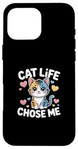 Cat Life Chose Me �X�}�z�P�[�X iPhone 16 Pro Max �p