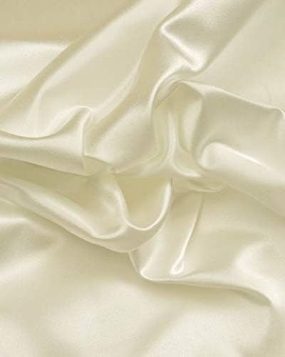 Miniatura 3 de Juego de 3 piezas de 3 piezas de seda satinada súper suave y de fácil cuidado, bolsillo profundo de 15 pulgadas, resistente a las arrugas, la