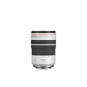 Objetivo Canon RF 70-200mm F4L IS USM, Abertura Constante de F4, diseño Compacto y Ligero, hermético, Compatible con Todas Las cámaras de la Serie EOS R de Canon