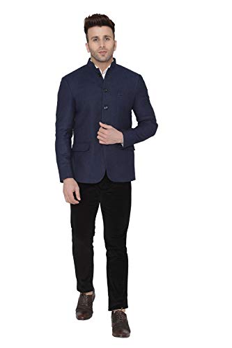 Image of WINTAGE Mens Tweed Wool Bandhgala