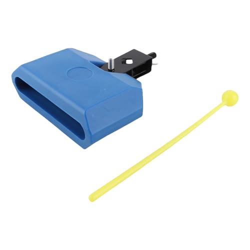 Cencerro Mtlavishness, generador de ruido, construcción de ABS y metal, apto para batería, instrumento de percusión, educación musical, animaciones en eventos deportivos. Color: