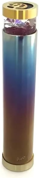 Twilight Ruby Kaleidoscope (11.5cm) - Luxury Gemstones, Unique Handmade in Japan by Ayaka Kobayashi, Adult Collectible, 14+