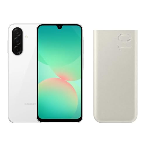 Samsung Galaxy A26 5G (256GB + 8GB) Latin Version SM-A266M/DS Factory Unlocked 6.7' Dual Sim 50MP Triple Cam (256GB SD Card Bundle) (White)