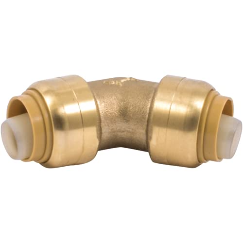 Codo de 45 grados 1/2 push-to-connect Sharkbite U648LFA para servicio de tuberías 2