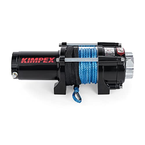 Winch eléctrico Kimpex 2500 lbs con cuerda sintética miniatura 2
