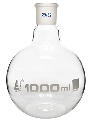 Flasque d'ébullition EISCO fond plat 1000 ml pour éviter les basculements de laboratoire