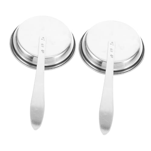 ERINGOGO 2pcs Stainless Steel Candle Snuffer Elegant Extinguisher for Safely Snuffing Candle Flames for Tea Light and Aromatherapy Use Lightweight and Portable Design