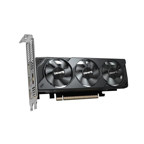 Image of GIGABYTE GeForce RTX 5050 OC Low Profile 8G Graphics Card, 8GB 128-bit GDDR6, PCIe 5.0, Supports up to 4 displays, GV-N5050OC-8GL