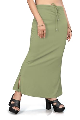 Image of Yashika Present Lycra Saree Shapewear Petticoat for Women||Straight Fit Petticoat Saree Silhouette Shape Wear Dress for Saree|| AZ-YS-OG-SHAPER-P