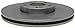ACDelco Gold 18A81010 Front Disc Brake Rotor