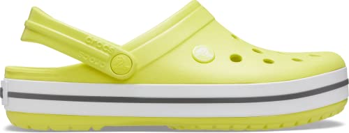 Image of Crocs Unisex Men's and Women's Crocband Clog, Citrus, 15 US