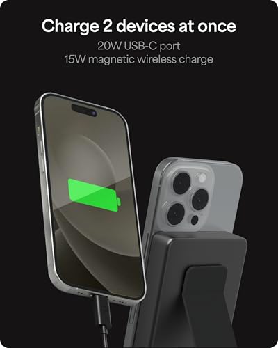 Image of mophie Powerstation Wireless Slim with Stand 10,000mAh Power Bank