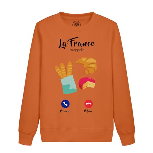 Sweatshirt gastronomie croissant enfant idée cadeau original pour anniversaire
