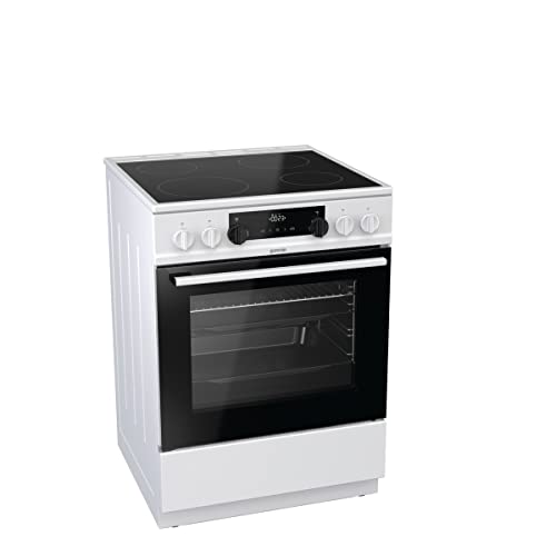 Foto von Gorenje EC 6341 WD Elektro-Standherd mit Glaskeramik-Kochfeld / 60 cm / HomeMade Plus Design / GentleClose / MultiAir-Technologie / Supreme-Beschichtung / Weiß
