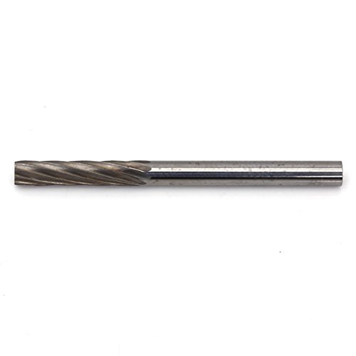Cylindrical Tungsten Carbide Rotary Burr Single Cut 3mm Head Diameter