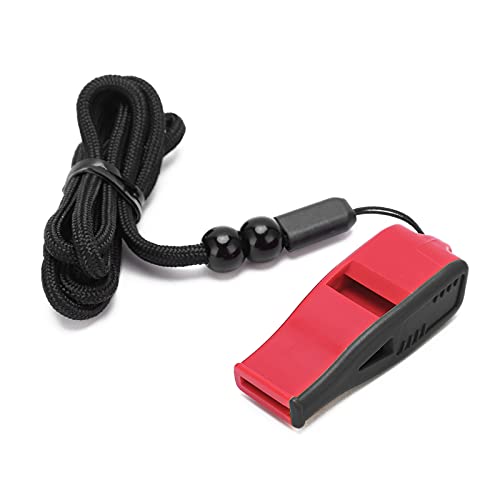Silbato profesional para árbitros en ABS rojo y negro miniatura 7