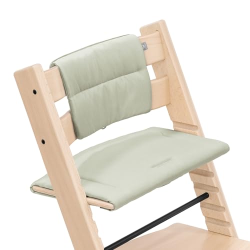 Cojín Stokke Tripp Trapp, Verde Glaciar – Compatible con todas las sillas Tripp Trapp y Baby Set – Resistente a líquidos, manchas y suciedad
