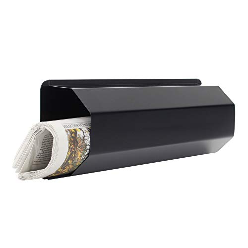 Rottner Zeitungsrolle Pescara Schwarzgrau inkl. Aufkleber und Montagematerial