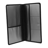 OUNONA Zulassungshülle Für Auto Aus Pu Reisepasshülle Mit Platz Für Führerschein Versicherungskarte Und Dokumentenhülle Spritzwassergeschützt Und Tragbar Für Reisen Und Fahrzeugzulassung