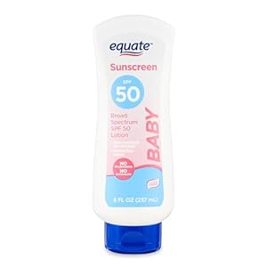 EQ Baby Broad Spectrum SPF 50 Lotion, 8.0 fl oz (6 Pack)