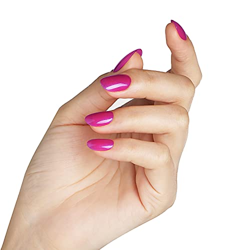 Bluesky Gel Nail Polish, Tutti Fruitti 80506, Bright, Hot Pink, Pink, Long Lasting, Chip Resistant, 10 ml (Requires Drying Under UV LED Lamp) - Image 5